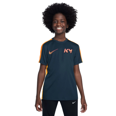 Kylian Mbappe T-shirt Kids Donkerblauw