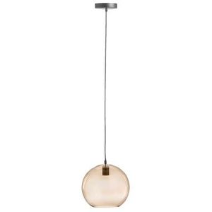 Hanglamp Milaan - bruin - Ø28x27 cm - Leen Bakker