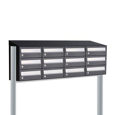 Allux Hive Set 4-Breed, 3-Hoog Met Dak Op Statief Zwart - 40030070_4x3ds