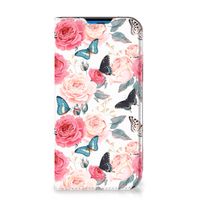 iPhone 14 Pro Smart Cover Butterfly Roses