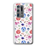 Bloemetjes: Huawei P40 Pro Plus Transparant Hoesje