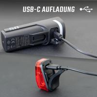 SIGMA SPORT verlichting "aura 50 / hiro 10"". sigma battery light set aura 50 + hiro 10
