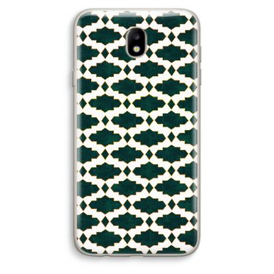 Moroccan tiles: Samsung Galaxy J7 (2017) Transparant Hoesje