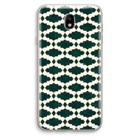 Moroccan tiles: Samsung Galaxy J7 (2017) Transparant Hoesje