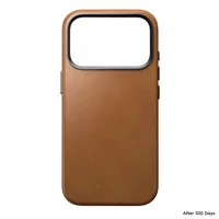 Nomad Traditional lederen hoesje iPhone 17 Pro - English Tan Nomad Traditional lederen hoesje iPhone 17 Pro - English Tan