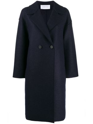 Harris Wharf London manteau à boutonnière croisée - Bleu