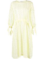 Henrik Vibskov Bulk jacquard midi dress - Jaune - thumbnail