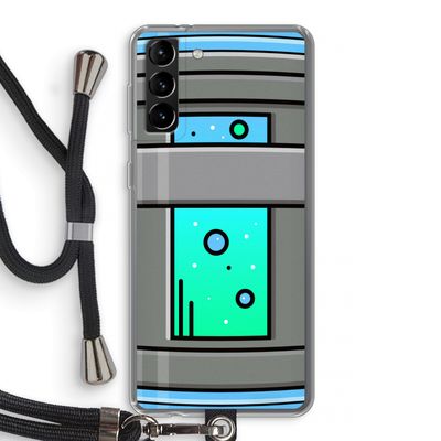 Chug Bottle: Samsung Galaxy S21 Plus Transparant Hoesje met koord