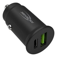 Ansmann InCar Charger CC230PD USB-oplader 30 W Auto, Vrachtwagen Uitgangsstroom (max.) 3000 mA Aantal uitgangen: 2 x USB 2.0 bus A, USB-C bus - thumbnail