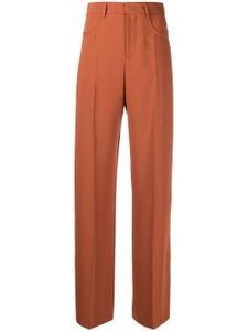 Blanca Vita pantalon de tailleur à coupe droite - Orange