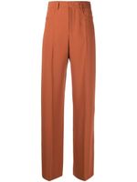 Blanca Vita pantalon de tailleur à coupe droite - Orange