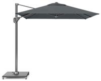 Voyager T1 250x250 cm antraciet zweefparasol zonwering - Platinum