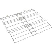 Metaltex smart kitchen verschuifbaar kruidenrek 26/51x47x3 cm zilver Metaltex smart kitchen verschuifbaar kruidenrek 26/51x47x3 cm zilver