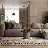 Easy Living - Vloerkleed Sovereign Gold Medallion -