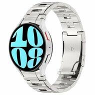 Titanium band met aansluitknop - Zilver - Samsung Galaxy watch 7 / Galaxy Watch FE - 40mm & 44mm Titanium band met aansluitknop - Zilver - Samsung Galaxy watch 7 / Galaxy Watch FE - 40mm & 44mm