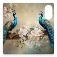 Hoesje maken voor OPPO A78 | A58 5G Vintage Pauwen