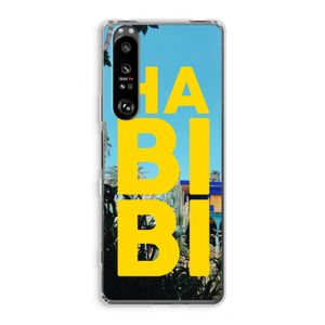Habibi Majorelle : Sony Xperia 1 III Transparant Hoesje