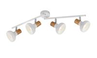 Trio PlafondlampLatika 4-lichts wit - R81524031