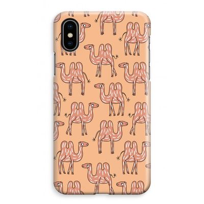 Kameel: iPhone XS Max Volledig Geprint Hoesje
