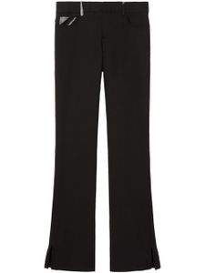 PUCCI pantalon droit à imprimé Marmo - Noir