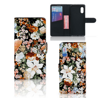 Hoesje voor Samsung Xcover Pro Dark Flowers - thumbnail