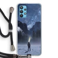 Wanderlust: Samsung Galaxy A32 4G Transparant Hoesje met koord