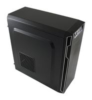 LC Power 7038B Midi-tower PC-behuizing Zwart - thumbnail