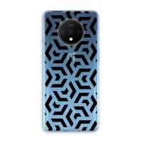 Crazy pattern: OnePlus 7T Transparant Hoesje