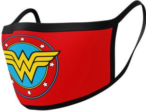 Wonder Woman Face Mask Set - Logo