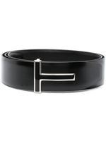 TOM FORD ceinture réversible à logo - Noir - thumbnail