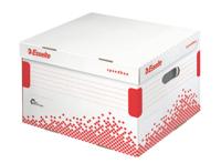 Esselte Speedbox tijdschriftenhouder Rood, Wit