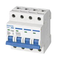 GACIA installatieautomaat SB6L-4D08 4p D8 6kA