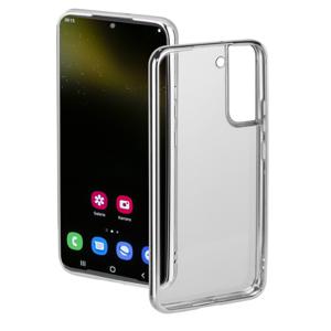 Hama Cover Clear&Chrome Voor Samsung Galaxy S22+ (5G) Zilver