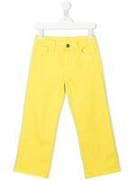 P.A.R.O.S.H. jean droit à taille mi-haute - Jaune