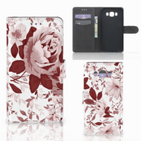 Hoesje Samsung Galaxy J7 2016 Watercolor Flowers - thumbnail