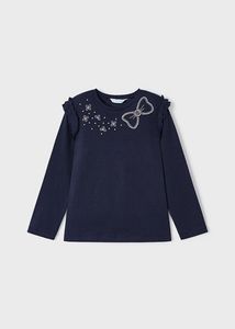 Mayoral Meisjes shirt - Navy blauw