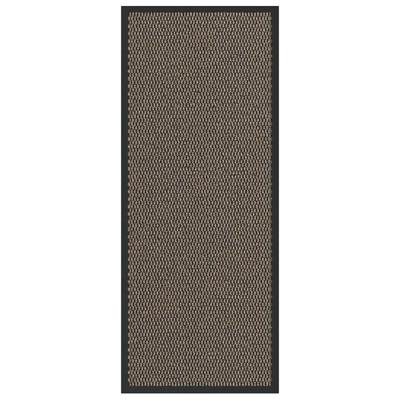 Deurmat 60x150 cm bruin
