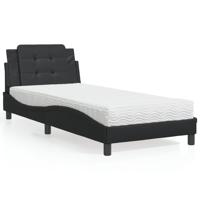 Bedframe zonder matras "Zadar" kunstleer zwart 90x200 cm