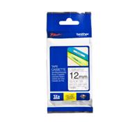 Brother TZE-M31 labelprinter-tape Zwart op zilver