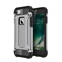 iPhone 7 & 8 robuust pantser TPU + Kunststof back cover Hoesje (grijs)