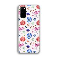 Bloemetjes: Samsung Galaxy S20 Transparant Hoesje
