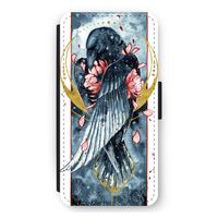 Golden Raven: iPhone 12 Pro Max Flip Hoesje