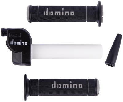 Domino Throttle grips plast sw 1-train