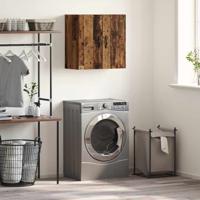 Wandkast Wandgemonteerd Oud hout 60 x 31 x 60 cm Bewerkt hout