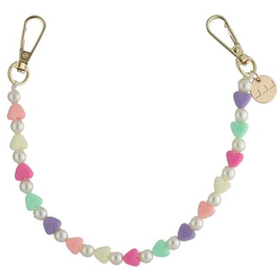 Telefoonkoord Beach - Multi Color - Goud