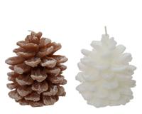 Kaars paraffine l8.8b8.8h9.5 cm a2 - Decoris