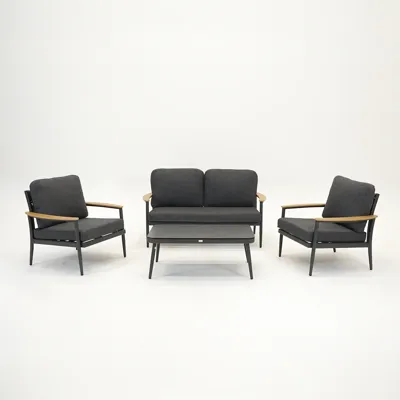 Tuinset Manon antraciet