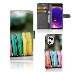 OPPO Find X5 Pro Book Cover Macarons