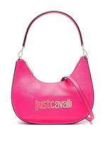 Just Cavalli sac à main à plaque logo - Rose - thumbnail