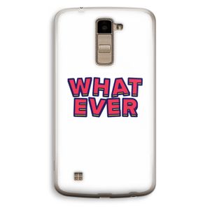 Whatever: LG K10 (2016) Transparant Hoesje